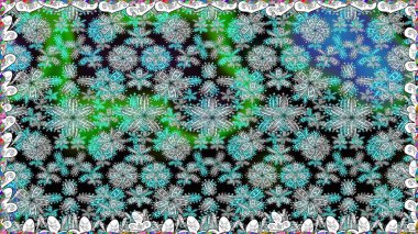 Renkli çiçekler. Küçük çiçekte sevimli çiçek deseni var..