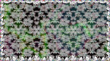 Raster suluboya çiçek deseni, narin çiçekler, çiçekler, tebrik kartı şablonu. Raster Güzel kumaş deseni.