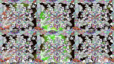 Sabıka fotoğraflarında, bebek kıyafetlerinde, duvar kâğıtlarında, paket kutularında falan kullanılabilir. Zarif, parlak ve kusursuz nötr çiçek deseni tasarımı.