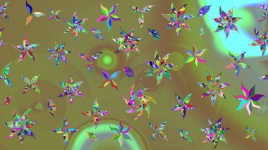 Tarafsız renklerde çiçekler. Gömlek baskısı için çiçek boyası. Çiçek eskiz kalıbı geçmişi.