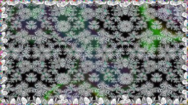 Raster dikişsiz çiçek deseni. Vadinin renkleri.