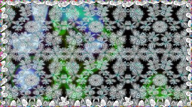 Raster düz çiçekleri pürüzsüz desen. Hediye ambalaj kağıdı, tebrik kartları, posterler ve pankart tasarımı. Gri renkli çiçekler.