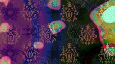 Çiçekli yumuşak bir eskiz şekli. Raster çiçekleri klasik tarzda çizilmiş. Yumuşak, bahar çiçekleri mor renklerde. Raster illüstrasyonu.