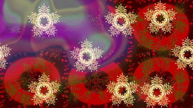 Yaprak ve çiçeklerin suluboya resimleri, kırmızı renklerde çizimler. Kibarca, kırmızı renkte bahar çiçekleri. Raster illüstrasyonu.