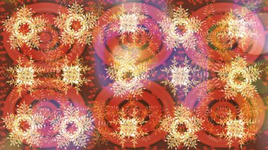 Küçük çiçekteki sevimli çiçek deseni. Turuncu, pembe ve kahverengi renkte çiçekler. Raster illüstrasyonu.