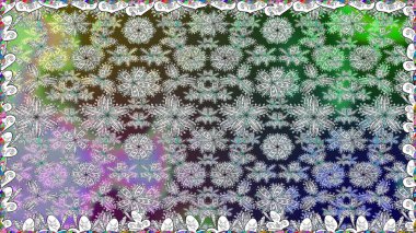 Gri renkli çiçekler. Kumaş desenli papatya çiçekleri ayrıntıları.