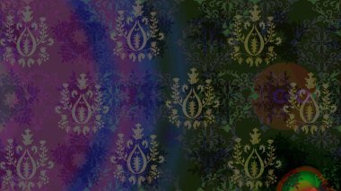 Renkli arka planda izole tatlı kar taneleri. Raster illüstrasyonu. Kar taneleriyle gri ve mor renkler.