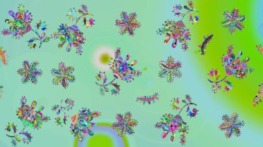 Mavi renklerde çiçek desenleri yok, el yapımı papatyalar, papatyalar. Tekrar eden çiçek arkaplanı, zarif mavi çiçek duvar kağıdı.