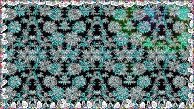 Millefleur 'lar. Küçük gri çiçekli oldukça eski bir besin torbası deseni. Tekstil, kumaş, kapaklar, duvar kağıtları, baskı, naylon, yapıştırma, örgü, dekupaj için çiçeksiz arkaplan.