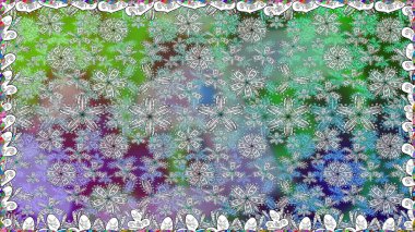 Kusursuz bir arka plan modeli. Gri yapraklı yabani çiçekler. Suluboya, elle çizilmiş. Raster illüstrasyonu.