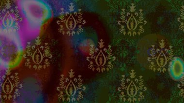 Patlayan çiçekler soyut olarak yerleştirilmiş. Raster deseni. Gri renklerde bahar çiçekleri. Raster illüstrasyonu.