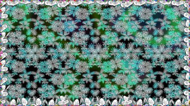 Sorunsuz vintage. Raster şirin kumaş deseni. Bahar Tema Dikişsiz desen arka plan rengi. Düz çiçek öğeleri tasarım.