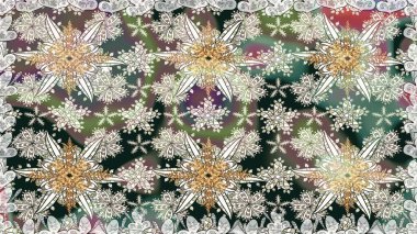 Soyut etnik raster kusursuz desen. Arkaplan dokusu, duvar kâğıdı, çiçek teması tarafsız renklerde. Kabile sanatı boho baskısı, klasik çiçek arkaplanı.