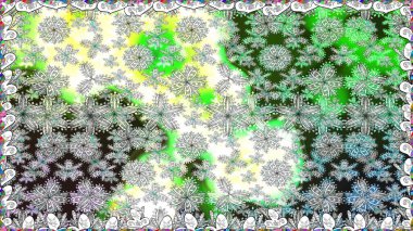 Varicologray raster kusursuz çizim. Birçok gri soyut çiçekli tropik, pürüzsüz desen. Küçük çiçekte sevimli çiçek deseni var..