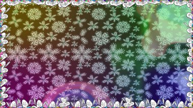 Renkli çiçekler. Raster illüstrasyonunda kusursuz çiçek deseni.