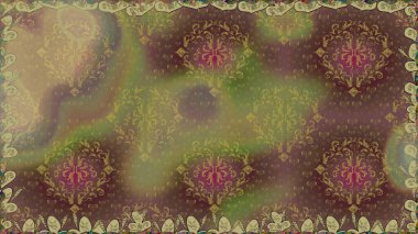 Çiçeğin suluboya çizimlerinin mükemmel deseni. Eski model. Raster illüstrasyonu. Moda baskısı. Suluboya kusursuz desen. Dekorasyon ve tasarım için güzel desen.