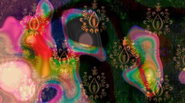 Farklı kar taneleri toplayıcısı, siyah renkte kış elementleri. Raster Noel soyut renkli arkaplan ve tatlı kar tanesi.