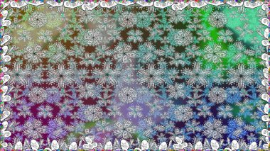 Raster illüstrasyonunda kusursuz çiçek deseni. Suluboya tarzında gri renkte çiçekler.