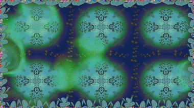 Güzel kumaş deseni. Bahar çiçekli, dikişsiz, sevimli çiçek deseni. Raster illüstrasyonu.