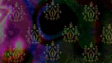 Küçük çiçekteki sevimli çiçek deseni. Siyah renkte çiçekler.