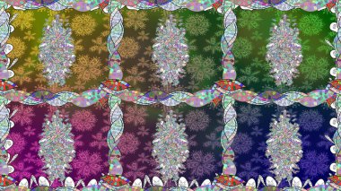 Raster - stok. Yeşil çiçekli kusursuz desen, suluboya çiçek deseni, şirin çiçek, duvar kağıdı, kart veya kumaş için fayanslı.