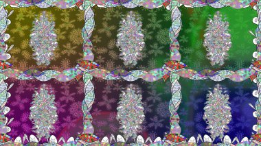 Süs bahar bahçe dokusu gelişmeye. Raster illüstrasyon. Çiçek deseni. Çiçek dikişsiz arka plan.