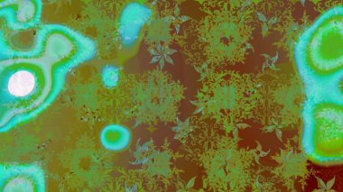 Snowflakes desen. Raster kar taneleri arka plan. Kar tanesi renkli desen. Renk arka plan üzerinde izole soyut kar taneleri ile düz tasarım. Raster illüstrasyon.