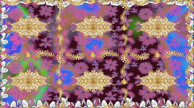 Raster illüstrasyonu. Aralık ayı kış karı mevsimi. Karalama çizim çizgilerindeki Kar Taneleri simgesi.