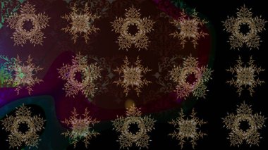 Düz Çiçek Elementleri Tasarımı. Süslü kumaş deseni. Renkli Bahar Temalı Kusursuz Arkaplan. Raster illüstrasyonunda kusursuz çiçek deseni.