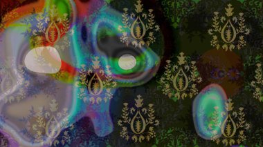 Moda baskıları için zarif bir şablon. Küçük çiçekte güzel bir desen. Çiçekli bahar çiçekleri. Küçük renkli çiçekler. Motley illüstrasyonu.