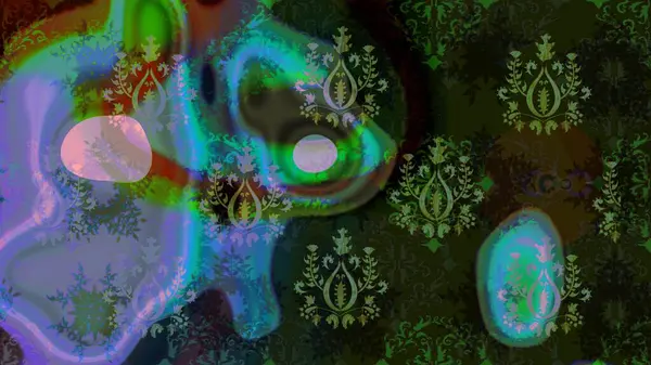 Çocuksu tasarım. Gri arka planda. Tekstil, kumaş, ambalaj, hatıra defteri için hoş bir çiçek arkaplanı. Elle çizilmiş karalama çiçekleri ile Raster çizim deseni.