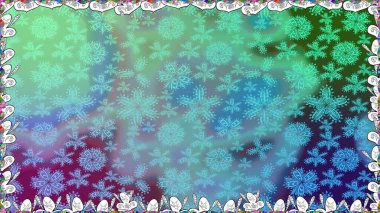 Mavi renkli çiçekler. Çiçekli karalama şeklinde Raster çiçek deseni. Yumuşak, bahar çiçekli arka plan.