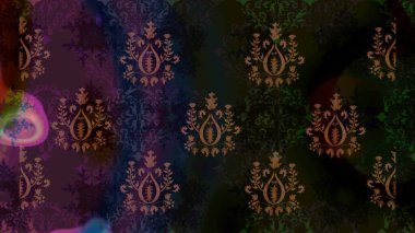 Suluboya çizim kalıbı. Dekorasyon ve tasarım için güzel bir desen. Moda baskısı. Çiçeğin suluboya çizimlerinin mükemmel deseni. Eski model. Raster illüstrasyonu.