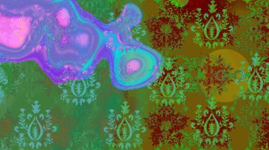 Güzel suluboya yaz çiçekleri deseni..