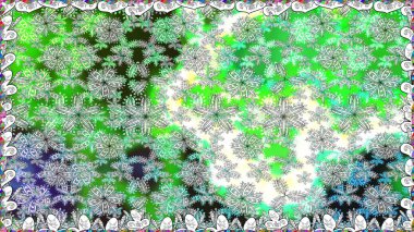 Renkli çiçekler. Renkli Bahar Temalı Kusursuz Arkaplan. Düz Çiçek Elementleri Tasarımı. Sevimli çiçek raster deseni.