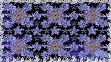 Suluboya, elle çizilmiş. Kusursuz bir arka plan modeli. Siyah yapraklı yabani çiçekler. Raster illüstrasyonu.