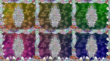 Çiçek deseni. Çiçek dikişsiz arka plan. Raster illüstrasyon. Süs bahar bahçe dokusu gelişmek.