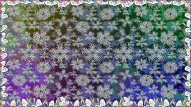 Ağaç dallı bahar çiçekleri ile desen, çiçek silueti ile gri renkler. Raster deseni.