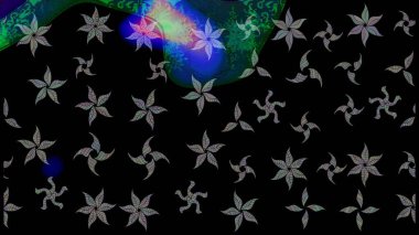 Ultraviyole kumaş deseni. Organik motif arka planı. Raster illüstrasyonu. Çizim deseni.