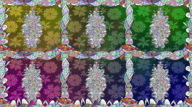 Çiçekli tebrik kartı. Raster illüstrasyonu. Çiçek arkaplan. Doğum günü kartı ya da düğün davetiyesi. Yeşil renklerde. Suluboya çiçek buketi.