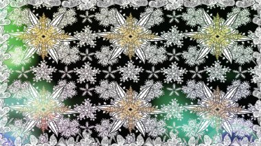 Çiçekli, suluboya desenli kusursuz çiçek deseni. Renkli Bahar Temalı Kusursuz Arkaplan. Gri renkli çiçekler. Raster illüstrasyonu. Düz Çiçek Elementleri Tasarımı.