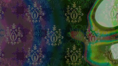 Desen snowflakes.raster Noel soyut renkli arka plan ile düşen kar tanesi. Raster illüstrasyon.