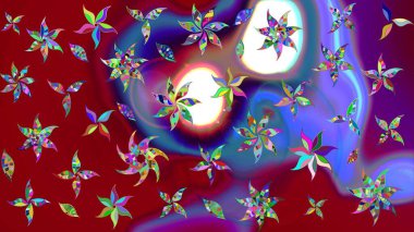 Tekstil, duvar kâğıdı, kapaklar, yüzey, baskı, hediye paketi, hatıra defteri, dekupaj. Özgürlük stili Millefleur 'lar. Küçük yabani çiçeklerdeki halk modelini çiz. Taşralı şıklığı.