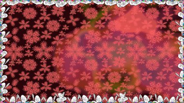 Moda baskıları için zarif bir şablon. Modern çiçek arkaplanı. Halk tarzı. Parlak renkli çiçeklerle ve pembe renklerde yapraklarla şaşırtıcı, pürüzsüz çiçek deseni.