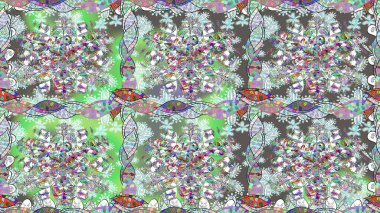 Raster kına dövme tarzı. Kullanılabilir Tekstil, tebrik kartı, boyama kitabı, telefon durumda yazdırma için. Hint çiçek desenli madalyon desen. Etnik Mandala süsleme.