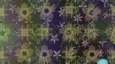 Eski usul küçük çiçekli şirin bir eskiz deseni. Moda arka planında parlak buketler. Kumaş, duvar kağıdı ve kağıt üzerine baskı yapmak için gelişen arka plan. Raster illüstrasyonu.