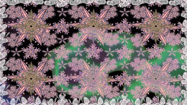 Tekstil için dikişsiz suluboya desen. Şirin çiçekli, desenli, renksiz, nötr renklerde. El çizimi çiçek pürüzsüz desen (taş)).