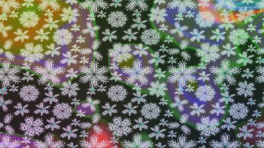 Küçük çiçekteki sevimli çiçek deseni. Gri renkli çiçekler.