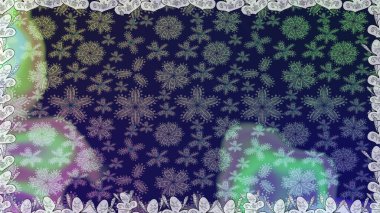 Elle boyanmış suluboya, dikişsiz çiçekler ve bitkiler. Gri renkli çiçekler.