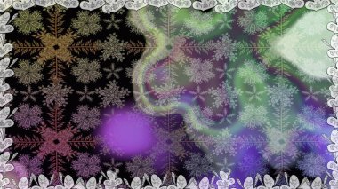 Retro tekstil tasarım koleksiyonu. Çiçekli ipek eşarp. El çizimi çiçek unsurları olan soyut, dikişsiz raster deseni. 1950-1960 motifleri. Gri üzerine gri.